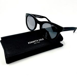 KENNETH COLE NEW YORK SUNGLASSES BNWT ALL BLACK